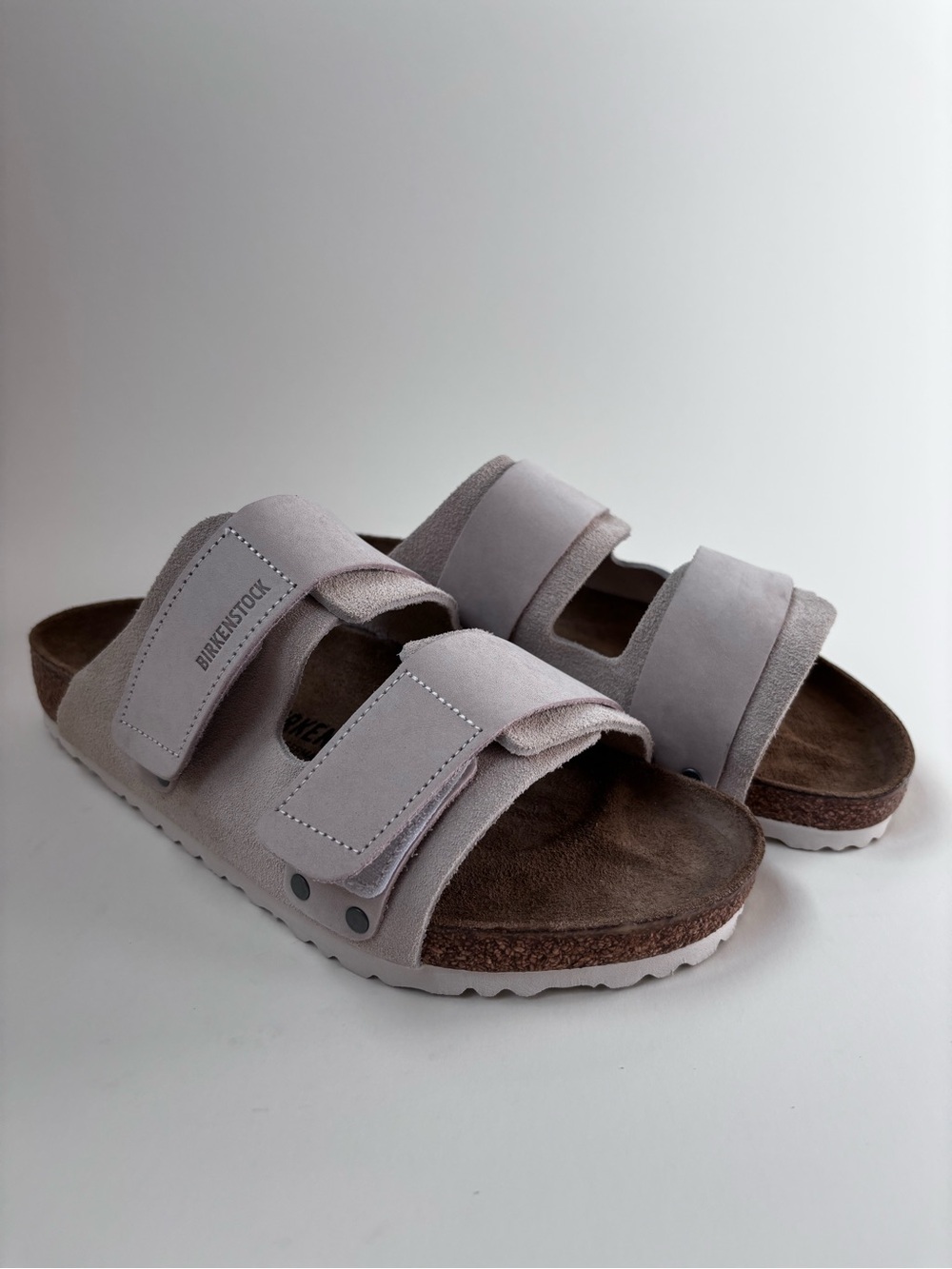 Birkenstock Uji Nubuck Suede Antique White Mens 9 Womens 11 EU 42 1024822